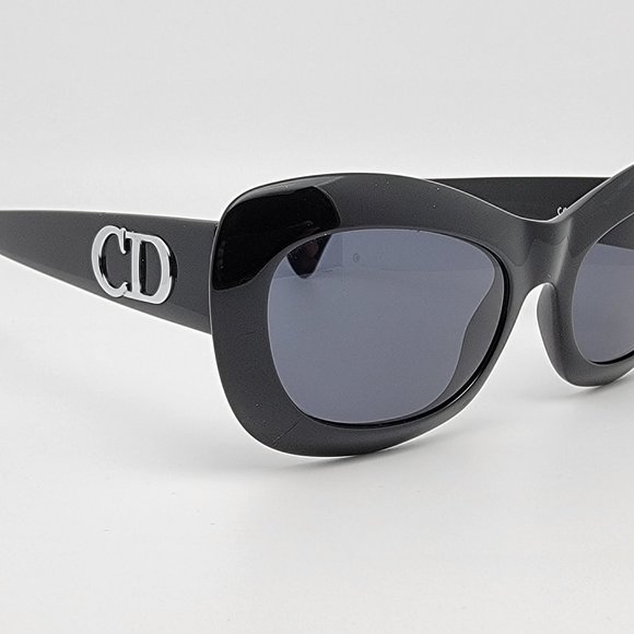 Christian Dior 2974 90 Gloss Black Frame Black Lens Sunglasses w/ Case Austria main image 9